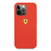 Ferrari FESSIHCP13XRE hard silikonové pouzdro iPhone 13 Pro MAX 6.7" red Silicone