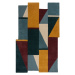 Flair Rugs koberce Ručně všívaný kusový koberec Abstract Shuffle Shaped Multi - 200x290 cm