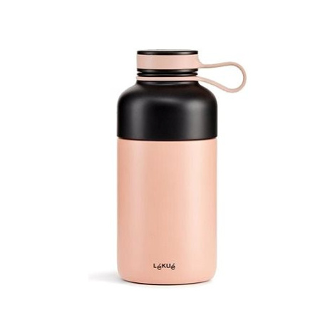 Lékué Insulated Bottle To Go 300 ml | lososová