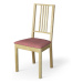 Dekoria Potah na sedák židle Börje, červeno - bílá jemná kostka, potah sedák židle Börje, Quadro