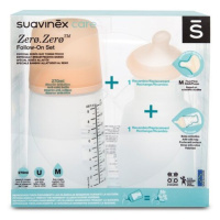 SUAVINEX - ANTIKOLIKOVÁ LÁHVIČKA ZERO ZERO 270 ml M - SADA