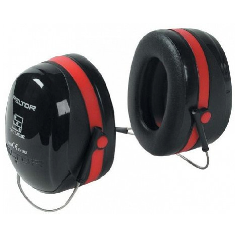 Mušlové chrániče s krčním obloukem 3M PELTOR Optime III, 35 dB