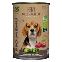 BF Petfood Organic hovězí menu - 12 x 400 g