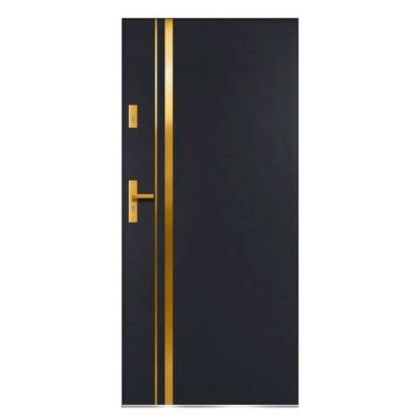 Vchodové dveře Aion S68 90L Zlatý dub BAUMAX