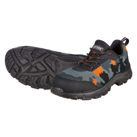 PARKSIDE® Pánská bezpečnostní obuv S1P (45, černá/oranžová)