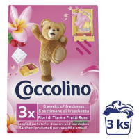 COCCOLINO Frutti Rossi vůně do skříně 3 ks