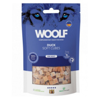 WOOLF Pamlsky pro psy soft cubes kachní 100 g