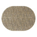 Kusový koberec Alassio zlatohnědá ovál 120 × 170 cm