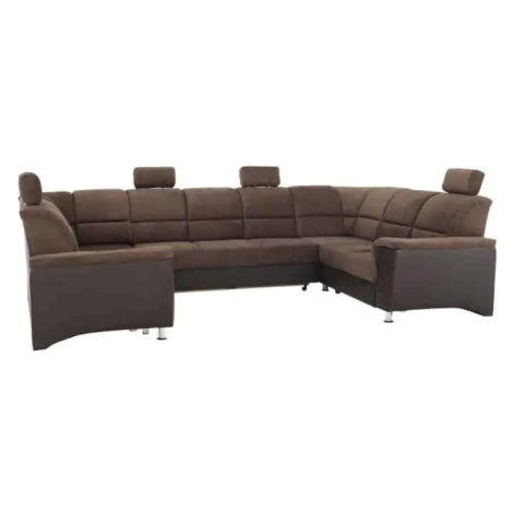 Tempo Kondela Sedací souprava SANTIAGO VELKÉ U - ekokůže 1113 /Matrix 5