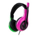 Headset Bigben Wired Stereo Pink + Green (Switch)