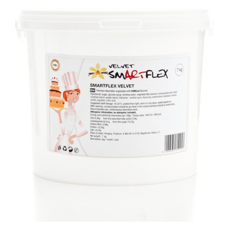Smartflex velvet vanilka 7kg - potahovací hmota
