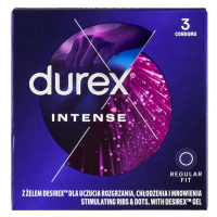 Durex Intense Regular Fit kondomy 3 ks