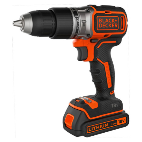 BLACK+DECKER BL188KB (2x2Ah) 18V bezuhlíková aku příklepová vrtačka Black + Decker