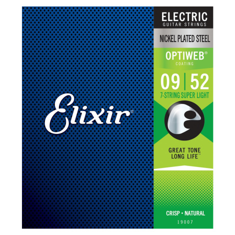 Elixir Optiweb 7-String Super Light