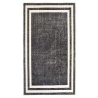 Bílo-šedý pratelný koberec běhoun 200x80 cm - Vitaus