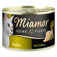 Miamor Feine Filets Naturelle, kuřecí maso, 156g plechovka 12 × 156 g