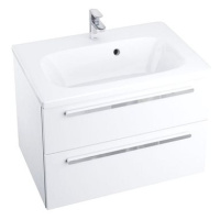 RAVAK Koupelnová skříňka pod umyvadlo SD 800 Chrome II bílá/bílá