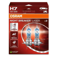 Autožárovky H7, 12V, 55W, PX26d, Night Breaker Laser (2ks)