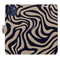 iSaprio Flip pouzdro Zebra Black 02 pro Samsung Galaxy A03