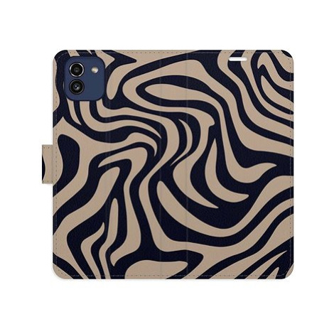 iSaprio Flip pouzdro Zebra Black 02 pro Samsung Galaxy A03