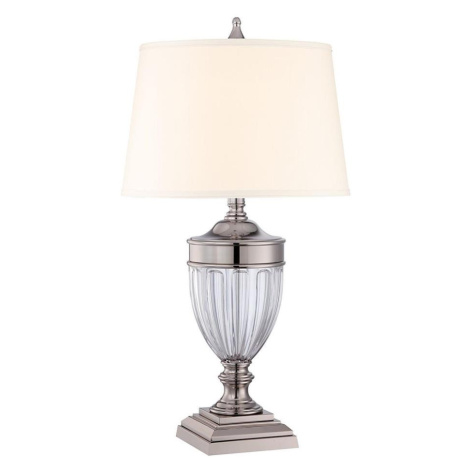 Elstead Quoizel QZ-DENNISON-PN - Stolní lampa DENNISON 1xE27/60W/230V lesklý chrom