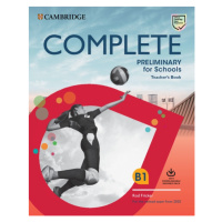 Complete Preliminary for Schools (2020 Exam) Teacher´s Book with Downloadable Resource Pack Camb