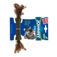 Hračka kočka Gigwi Johnny Stick catnip s peříčky