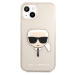 Zadní kryt Karl Lagerfeld TPU Full Glitter Karl Head KLHCP13SKHTUGLGO pro Apple iPhone 13 mini, 