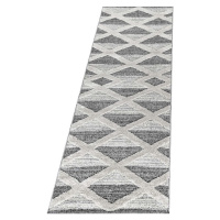 Šedý běhoun 80x250 cm Pisa – Ayyildiz Carpets