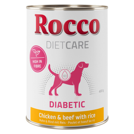 Rocco Diet Care Diabetic kuřecí a hovězí s rýží 400 g 24 x 400 g