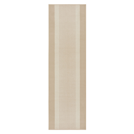 Hanse Home Collection koberce Běhoun Basic 105490 Ivory - 80x250 cm