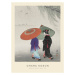 Obrazová reprodukce Geisha in the rain (Special Edition) - Ohara Koson, (30 x 40 cm)