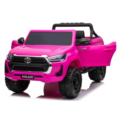 mamido  Elektrické autíčko Toyota Hilux růžové