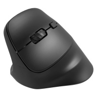 Natec CRAKE 2/Kancelářská/Optická/Pro leváky/2 400 DPI/USB+BT/Černá