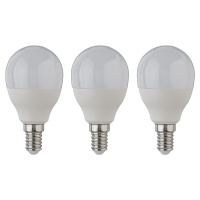 Livarno home LED žárovka, 2/3 kusy (6 W E14 kapka, 3 kusy)