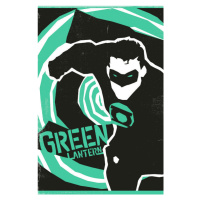 Umělecký tisk Green Lantern, (26.7 x 40 cm)
