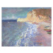 Monet, Claude - Obrazová reprodukce Morning at Etretat, 1883, (40 x 30 cm)