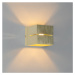 Moderní nástěnná lampa zlatá 9,7 cm - Transfer Groove