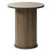 Furniria Designový odkládací stolek Vasiliy 50 cm kouřový dub