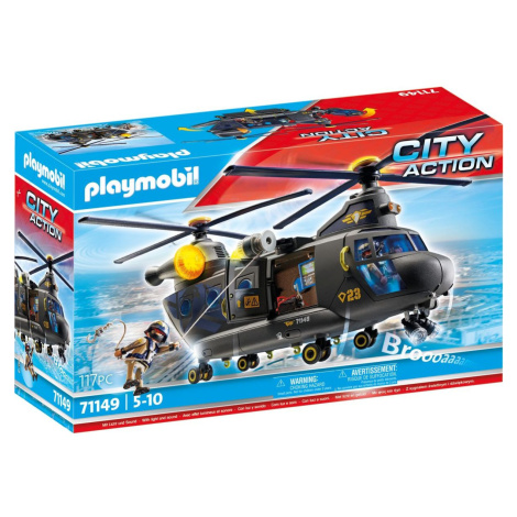 PLAYMOBIL® 71149 Záchranářská helikoptéra speciální jednotky