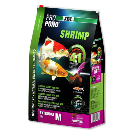 JBL ProPond Shrimp krevety jako pamlsek pro koi, 1,0 kg