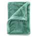 Vsepropejska Ella zelená fleecová deka pro psa Barva: Pastelová tyrkysová, Rozměr (cm): 100 x 68