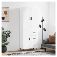 vidaXL Skříň highboard bílá 69,5 x 34 x 180 cm kompozitní dřevo