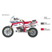 Model Kit motorka 4642 - Yamaha Tenere 660 cc Paris Dakar 1986 (1: 9)