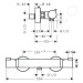 Hansgrohe 13116700 - Termostatická sprchová baterie, matná bílá