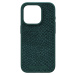NJORD Salmon Leather Magsafe kryt iPhone 15 Pro zelený