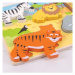 Bigjigs Toys Vkládací puzzle safari