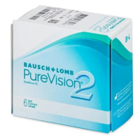 PureVision 2 (6 čoček) dioptrie: -2.50, zakřivení: 8.60