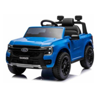 Elektrické autíčko FORD Ranger 12V, modré, 2,4GHz dálkové ovládání, 2 X 30W MOTOR