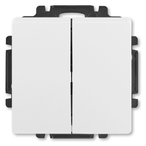 ABB Vypínač dvojitý střídavý (Ř.5B) Swing L, bílá